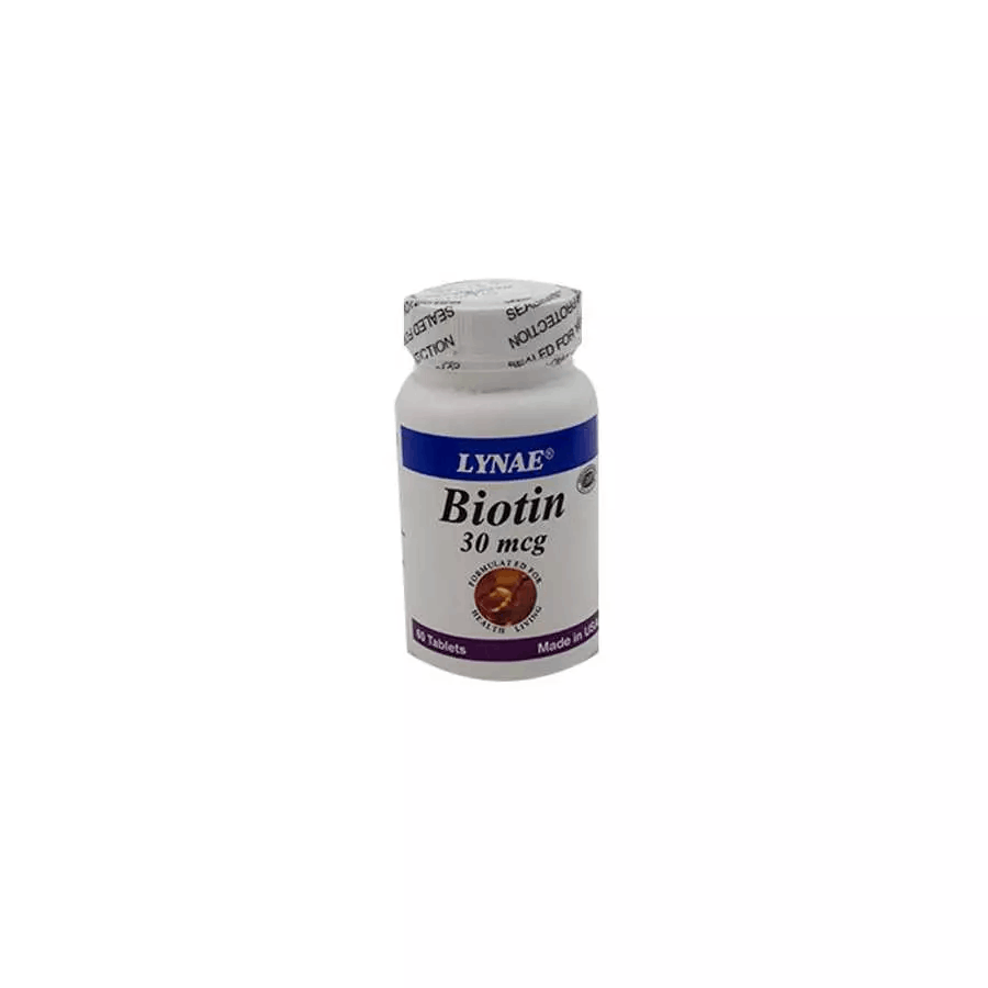 Lynae Biotin 500mcg 30 Tablets