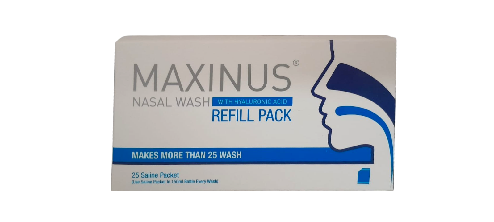 Maxinus Nasal Wash Refill Pack 25 Pieces