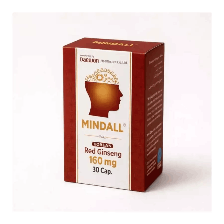 Mindall Red Ginseng 160mg 30 Capsules