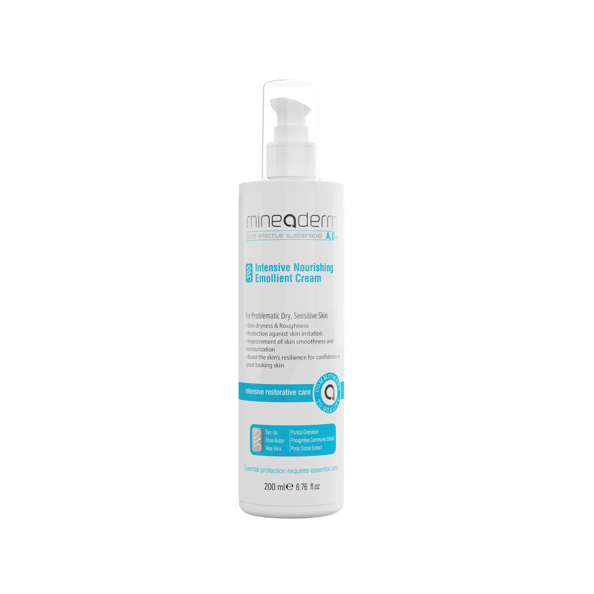 Mineaderm A.D+ Intensive Nourishing Emollient Cream 200ml