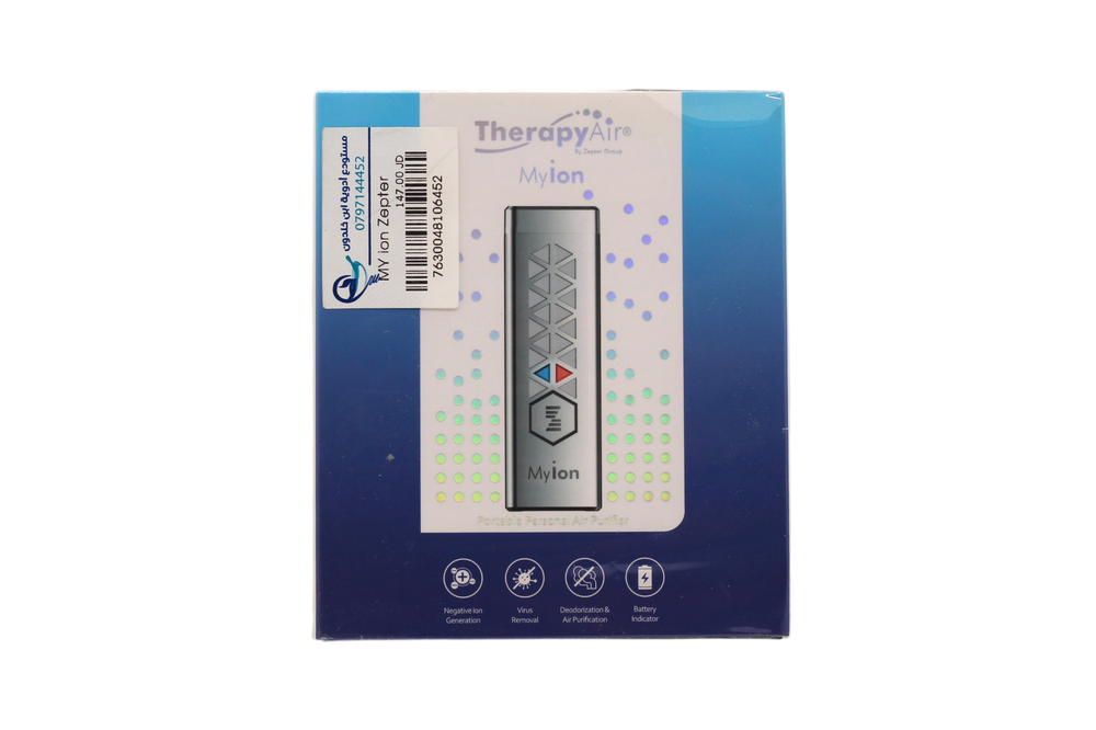 My Ion Therapy Air Zepter Grey Wearable Air Purifier