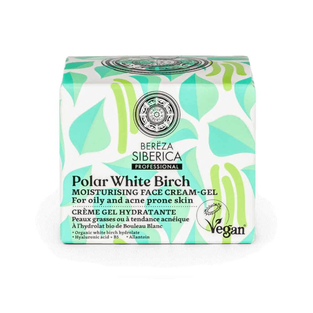 Natura Siberica Polar White Birch Moisturising Cream Gel 50ml