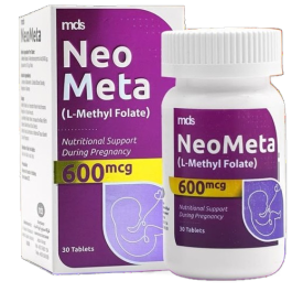 Neo Meta Nutritional Support During Pregnancy Tablets 600mcg 30 Tabs