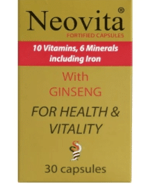 Neovita Fortifed With Ginseng 30 Capsules