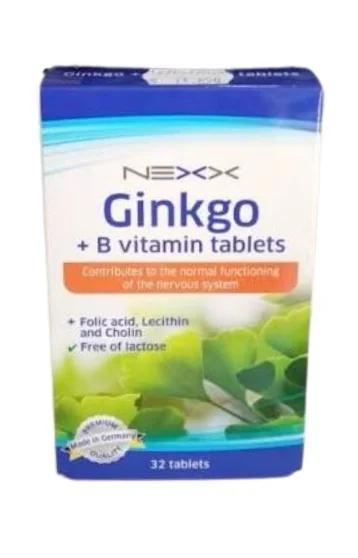 Nexx Ginkgo + B Vitamin 32 Tablets