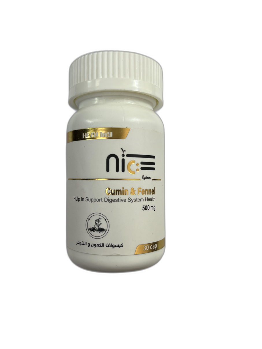 Nice Cumin & Fennel 30 Capsules