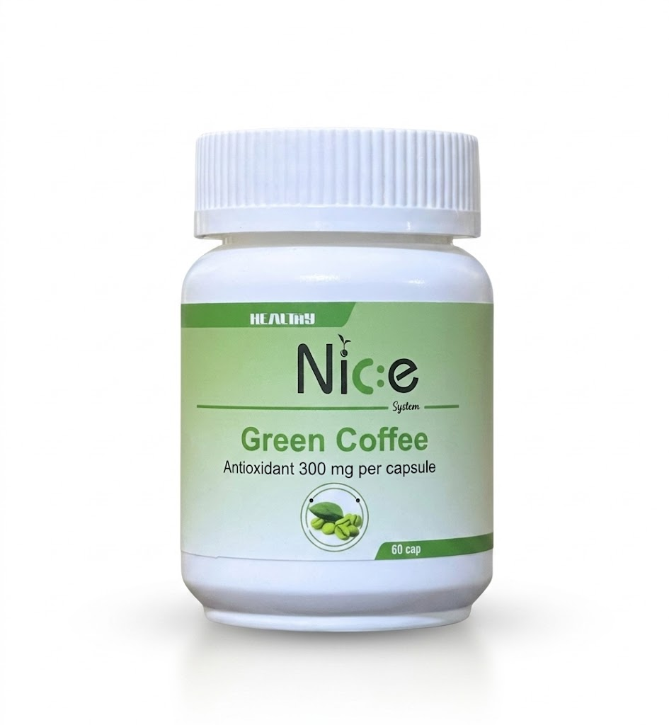 Nice Green Coffee 300mg 60 Capsules