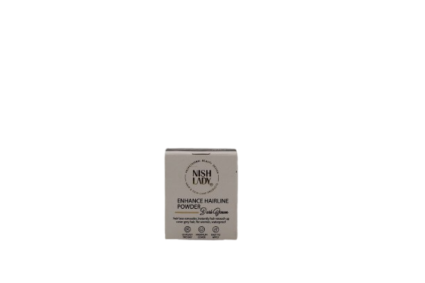 Nish Lady Hairline Powder Dark Brown
