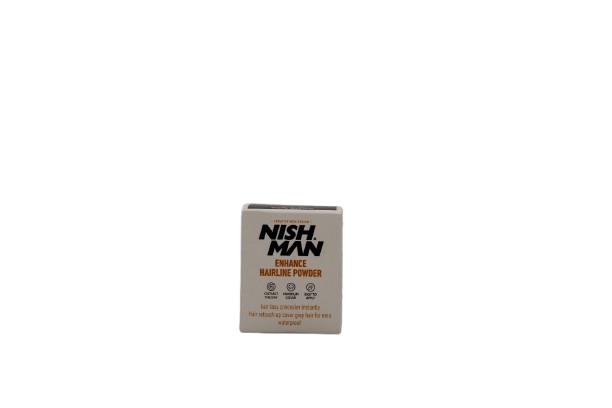 Nish Man Hairline Powder Medium Brown 10g