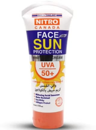 Nitro Canada Sunscreen SPF50+ Whitening Cream 170g