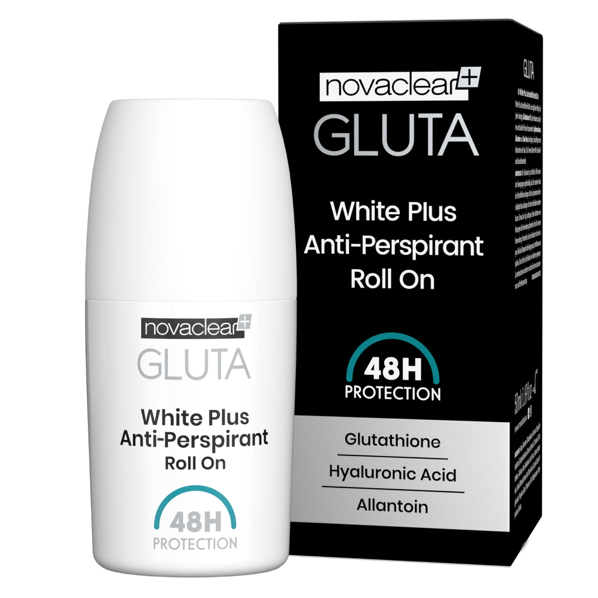Novaclear Gluta White Plus Anti-Perspirant Roll On 50ml
