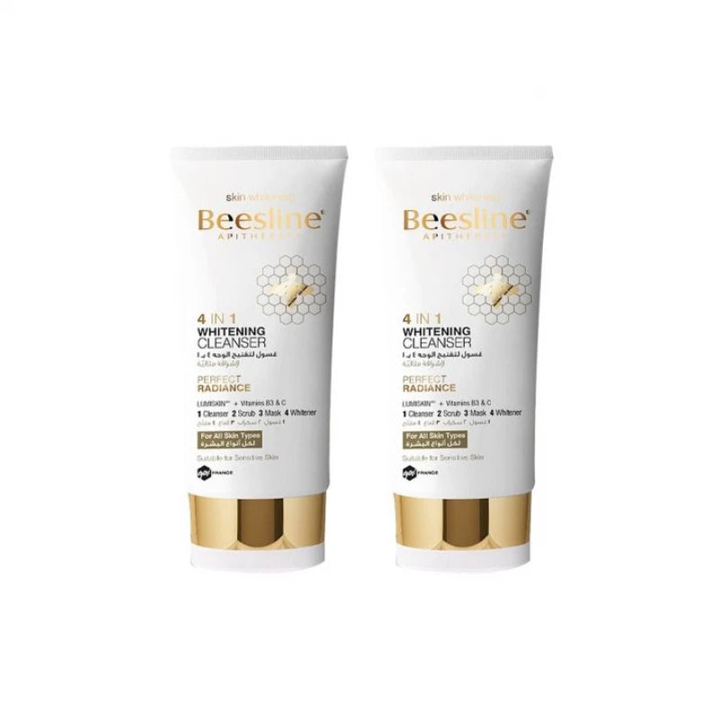 Offer Beesline 4 In 1 Whitening Cleanser 150ml Buy 1 Get 1 Free