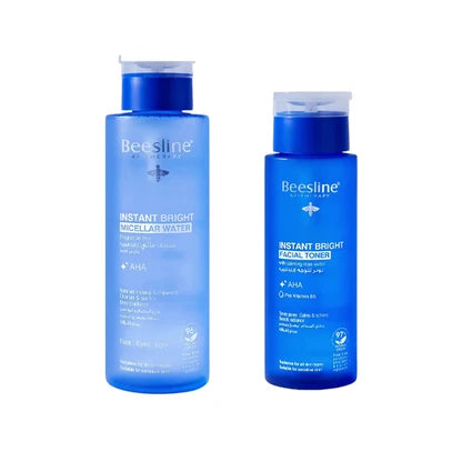 Offer Beesline Instant Bright Micellar Water 400ml+ Beesline Instant Bright Toner 200ml Free