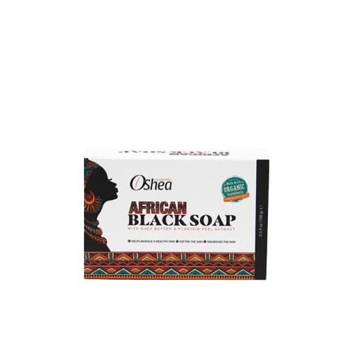 Oshea African Black Soap 100g