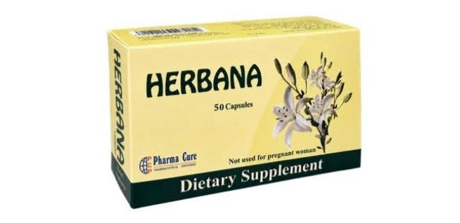 Pharma Cure Herbana 50 Tablets