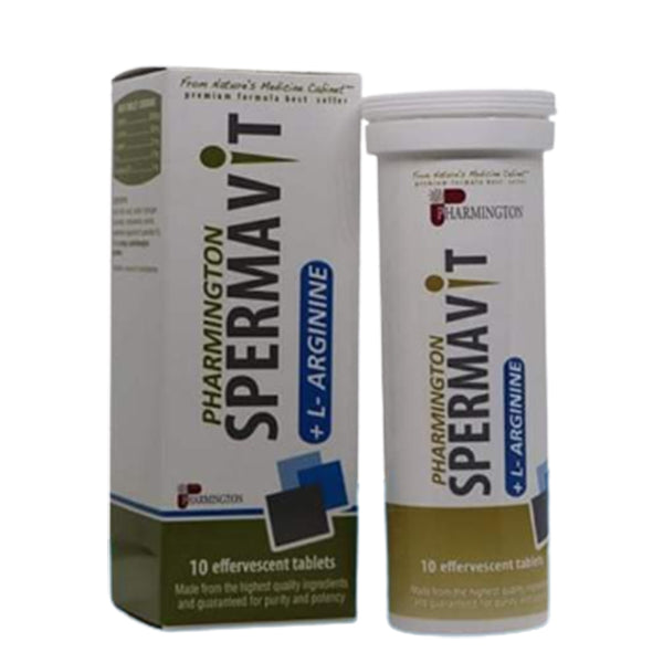 Pharmington Spermavit L-Arginine 10 Effervescent Tablet