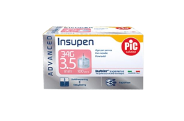 Pic Insupen Pen Needles 32G 6mm 100Pcs