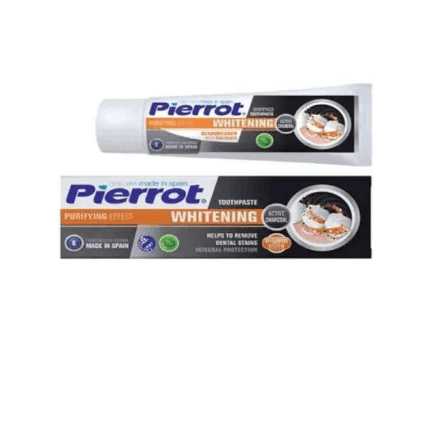 Pierrot Whitening Active Charcoal Toothpaste 75 ml
