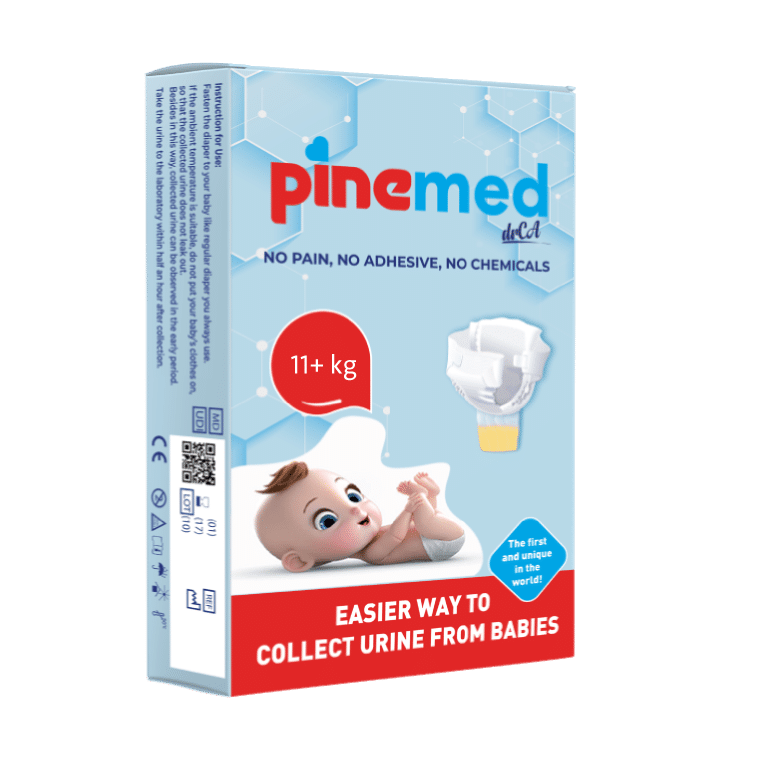 Pinemed Baby Diaper With Urine Collecting Bag-L