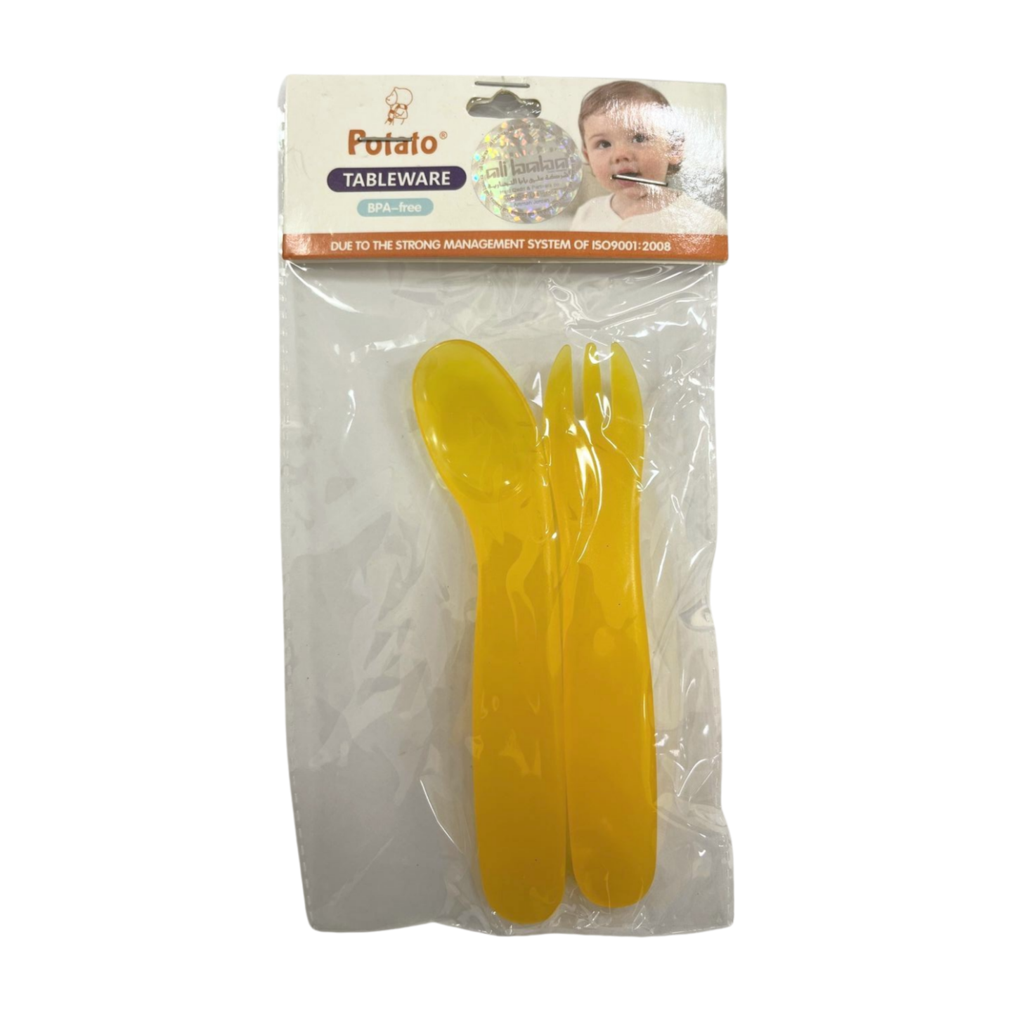 Potato Plastic Spoon & Fork