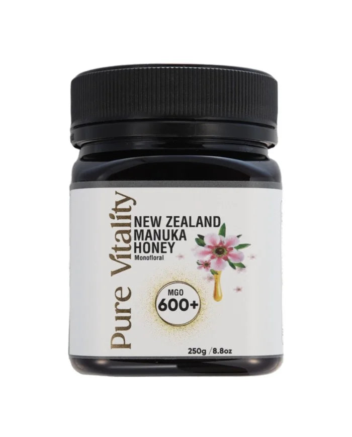Pure Vitality New Zealand Manuca Honey MGO600+ 250g
