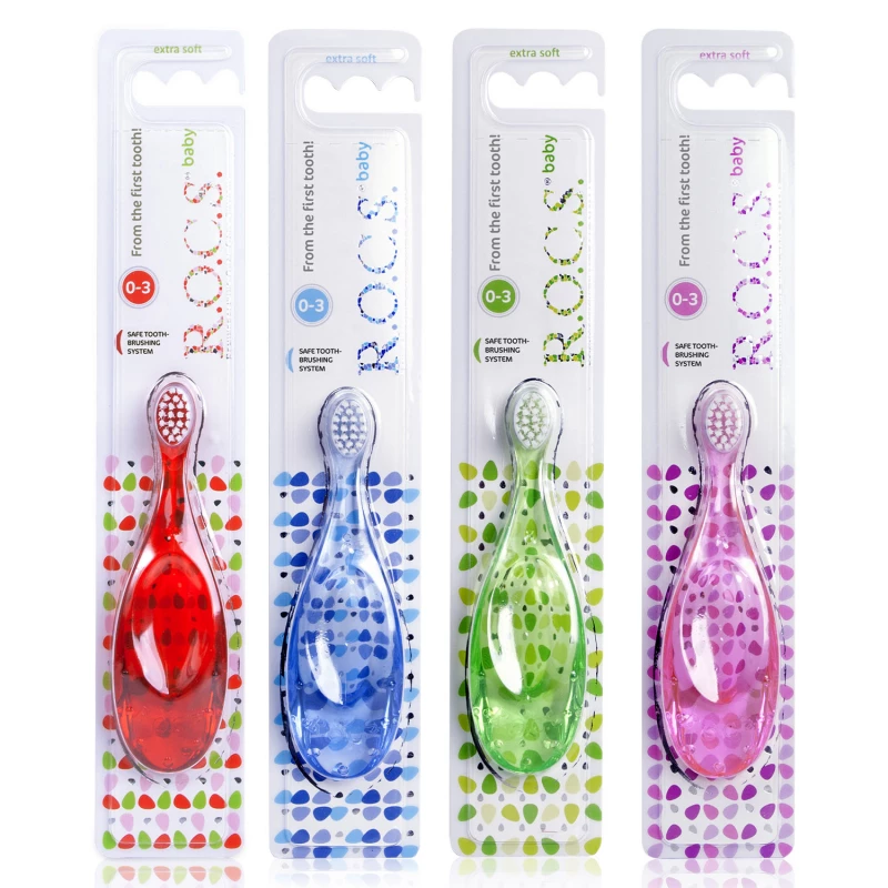 R.O.C.S. 0-3Y Baby Extra Soft Toothbrush
