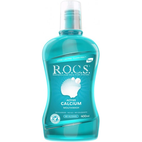R.O.C.S. Active Calcium Mouthwash 400ml