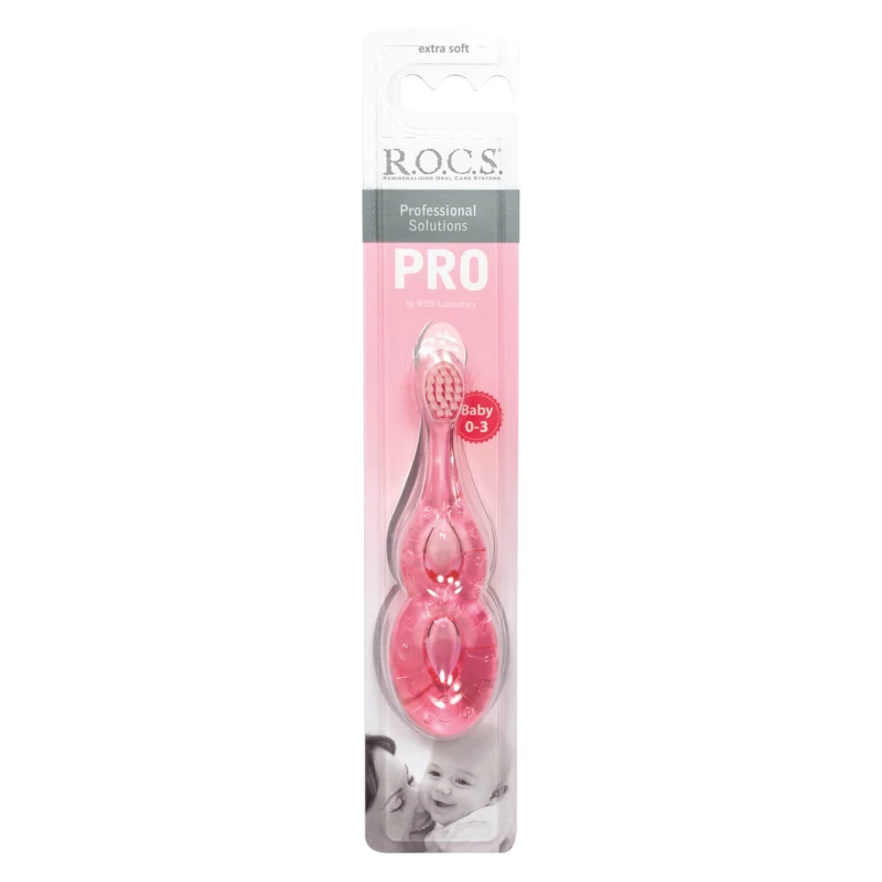 R.O.C.S. Baby 0-3Y Extra Soft Pro Toothbrush