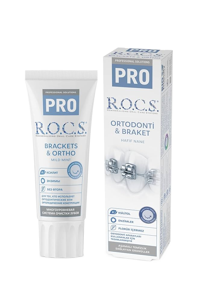 R.O.C.S. Brackets & Ortho Toothpaste 74g