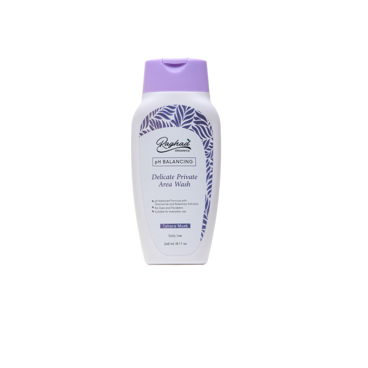 Raghad Organics Tahara Musk Delicate Private Area Wash 240ml