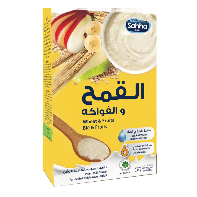Sahha Fruits With Wheat 250g