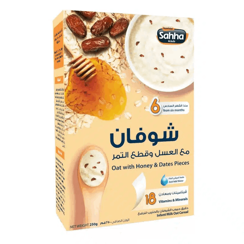 Sahha Oat With Honey & Dates Pieces 250g
