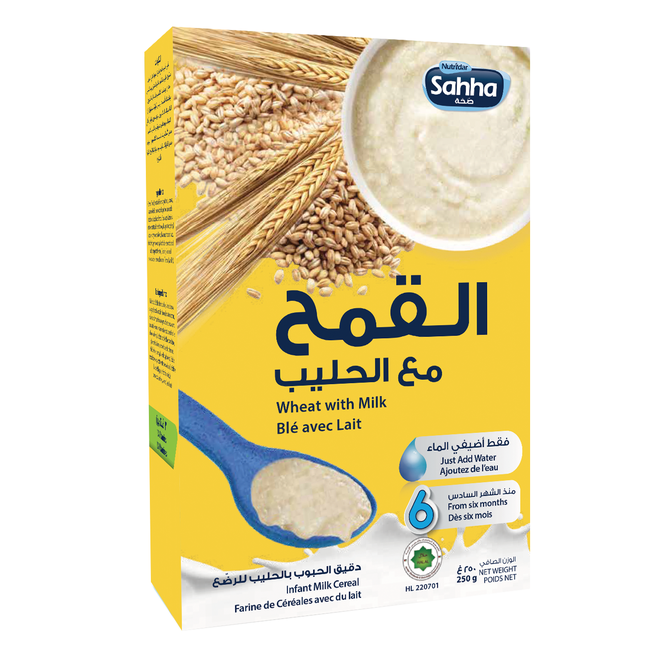 Sahha Wheat & Milk Cereal 250g