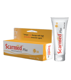 Scarmed Plus Sunscreen SPF30 Silicon Gel 15g