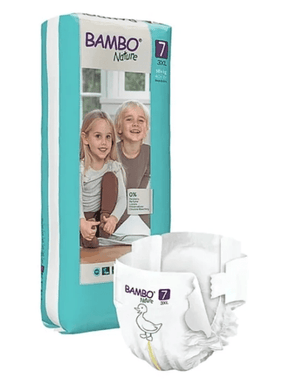 Bambo Diapers Size 7 (18Kg+), 40 Count