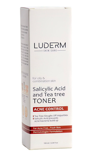 Luderm Acne Control Salicylic Acid & Tea Trea Toner 100ml