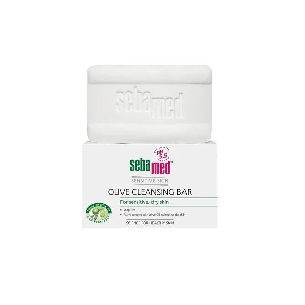 Sebamed Olive Cleansing Bar For Sensitive And Dry Skin 150g