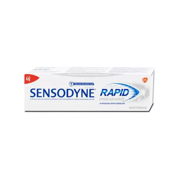 Sensodyne Rapid Action Whitening Toothpaste 75ml