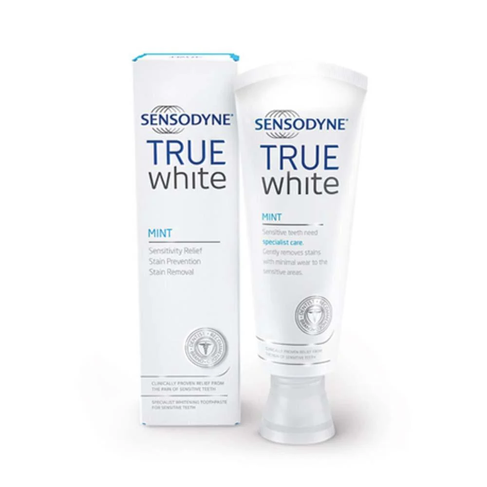 Sensodyne True White Mint Toothpaste 75ml
