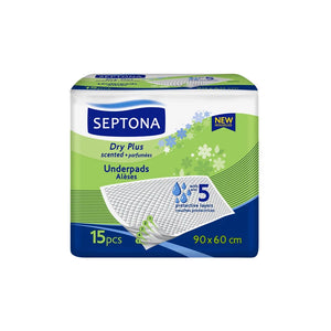 Septona Underpads 90x60cm 15 Pieces