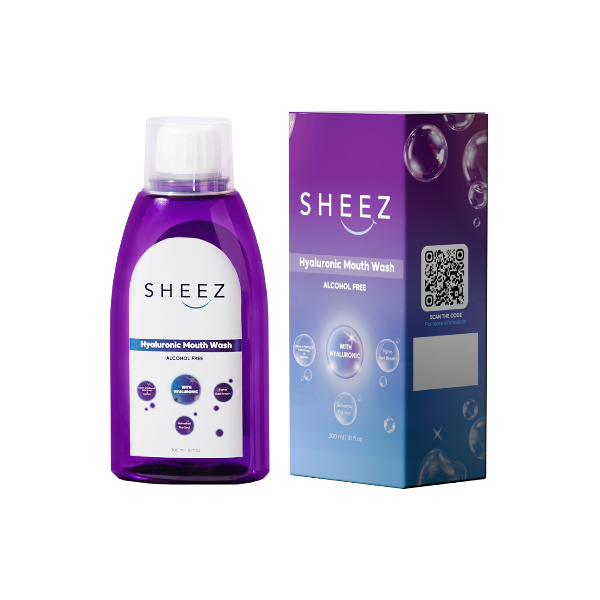 Sheez Hyaluronic Mouth Wash 300ml