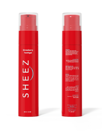 Sheez Strawberry Toothgel 60g