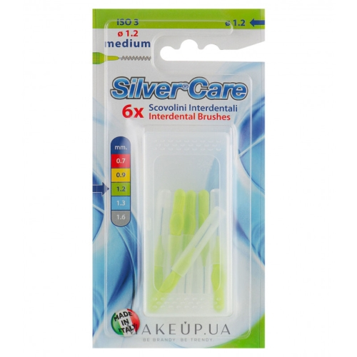 Silver Care Interdental Brushes Medium