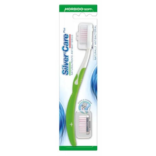 Silver Care Two Head Toothbrush Soft