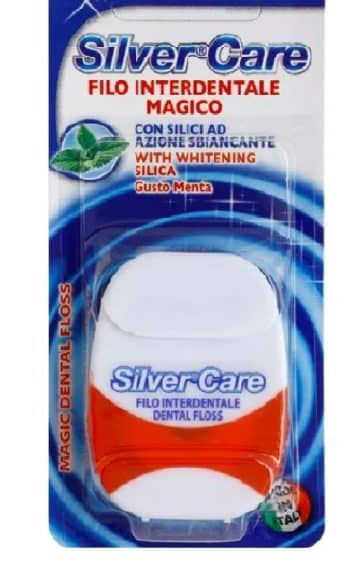 Silver Care Whitening Dental Floss 50m
