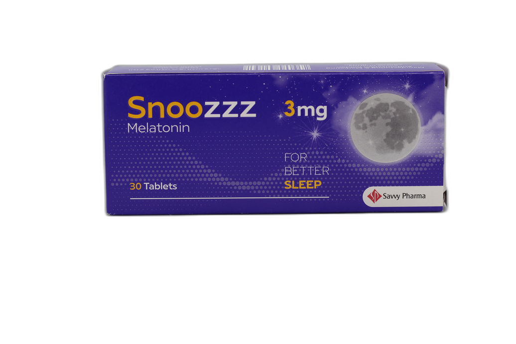 Snoozzz Melatonin 3mg Capsule 30