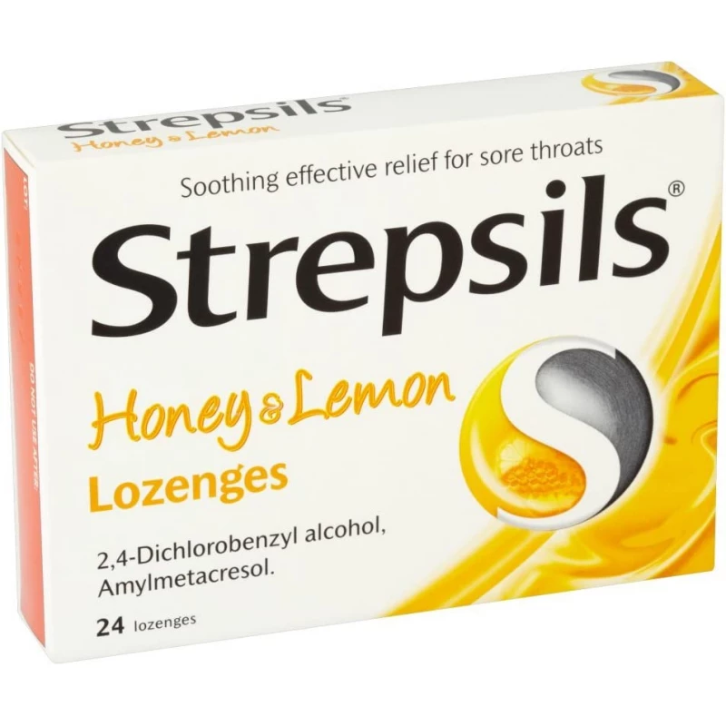 Strepsils Extra Honey & Lemon 24 Lozenges