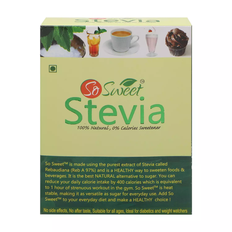 Sweet Care With Stevia 50 Sachets