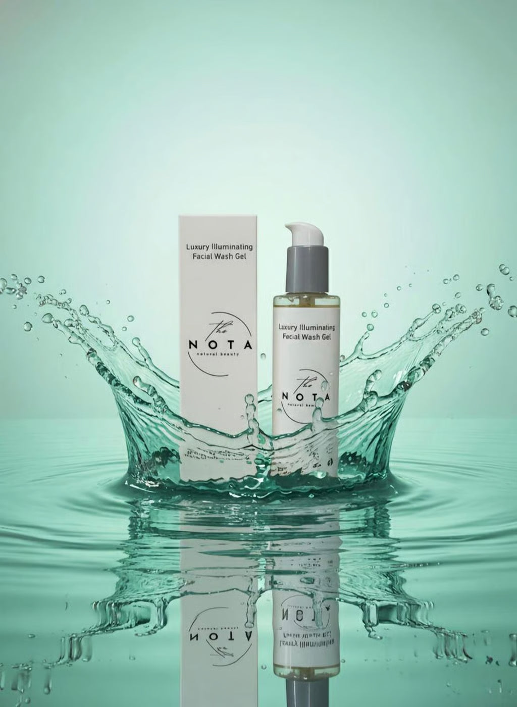 The Nota Aqua Glow Facial Wash 200ml