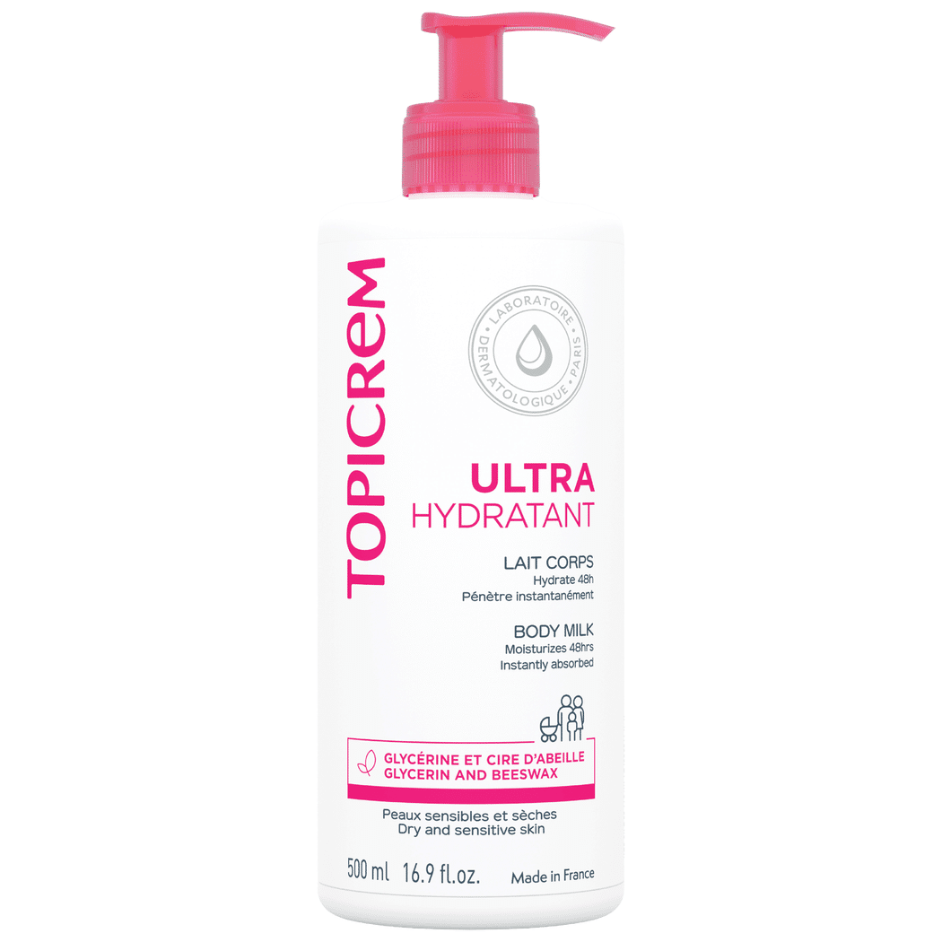 Topicrem Ultra Moisturising Body Milk 500ml
